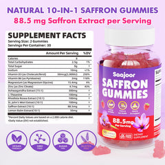Close-up of raspberry-flavored gummies emphasizing kid-friendly taste.