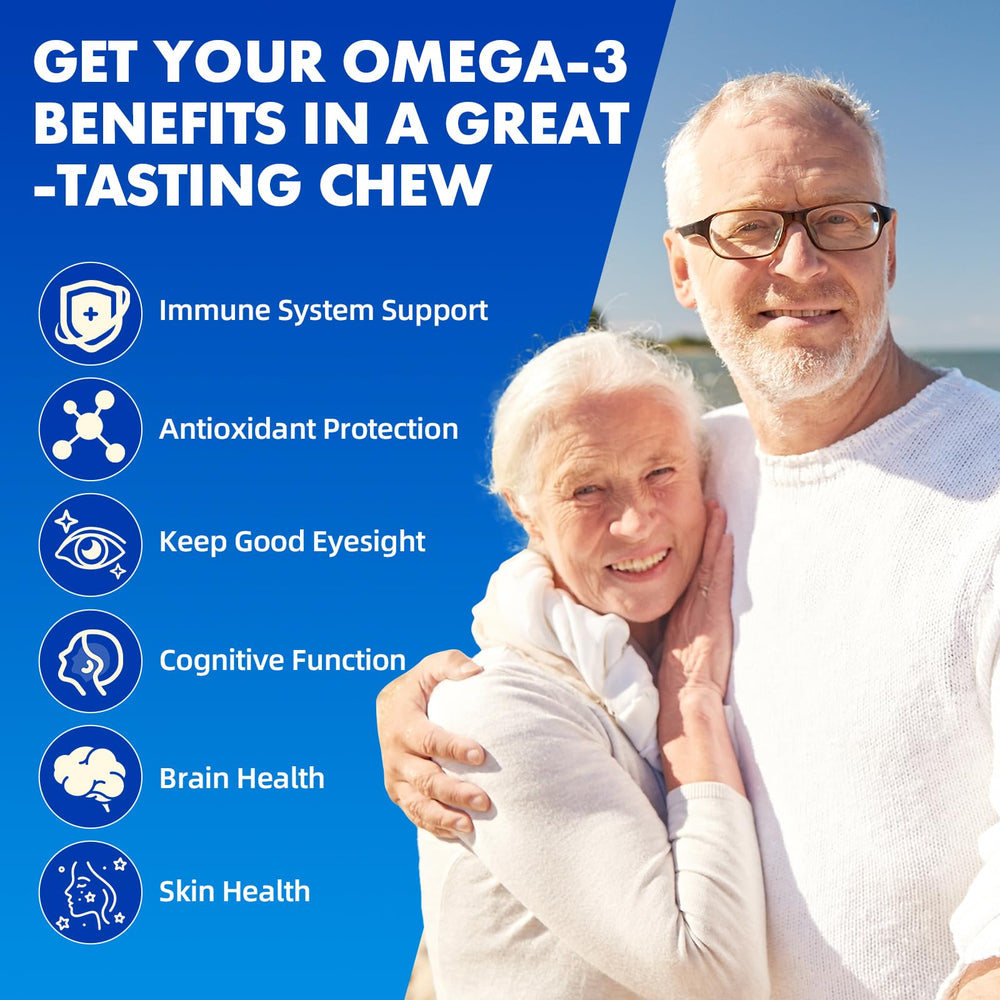 Saajoor vegan Omega-3 gummies nutrition panel shows EPA and DHA amounts