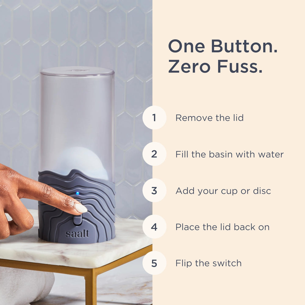 Saalt steamer delivering high-temperature steam for fast cleaning