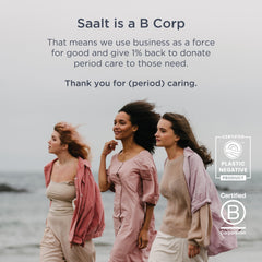 Saalt portable design ideal for on-the-go periods