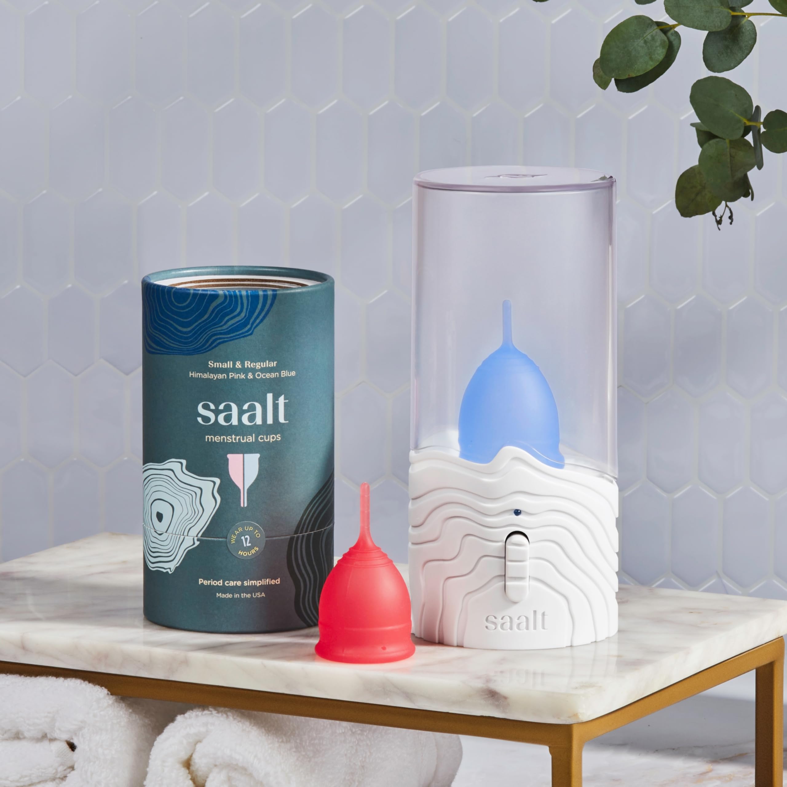 Saalt universal cleaner fits all cups and discs