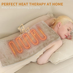 SAROO fast-heat technology delivers warm comfort in seconds.