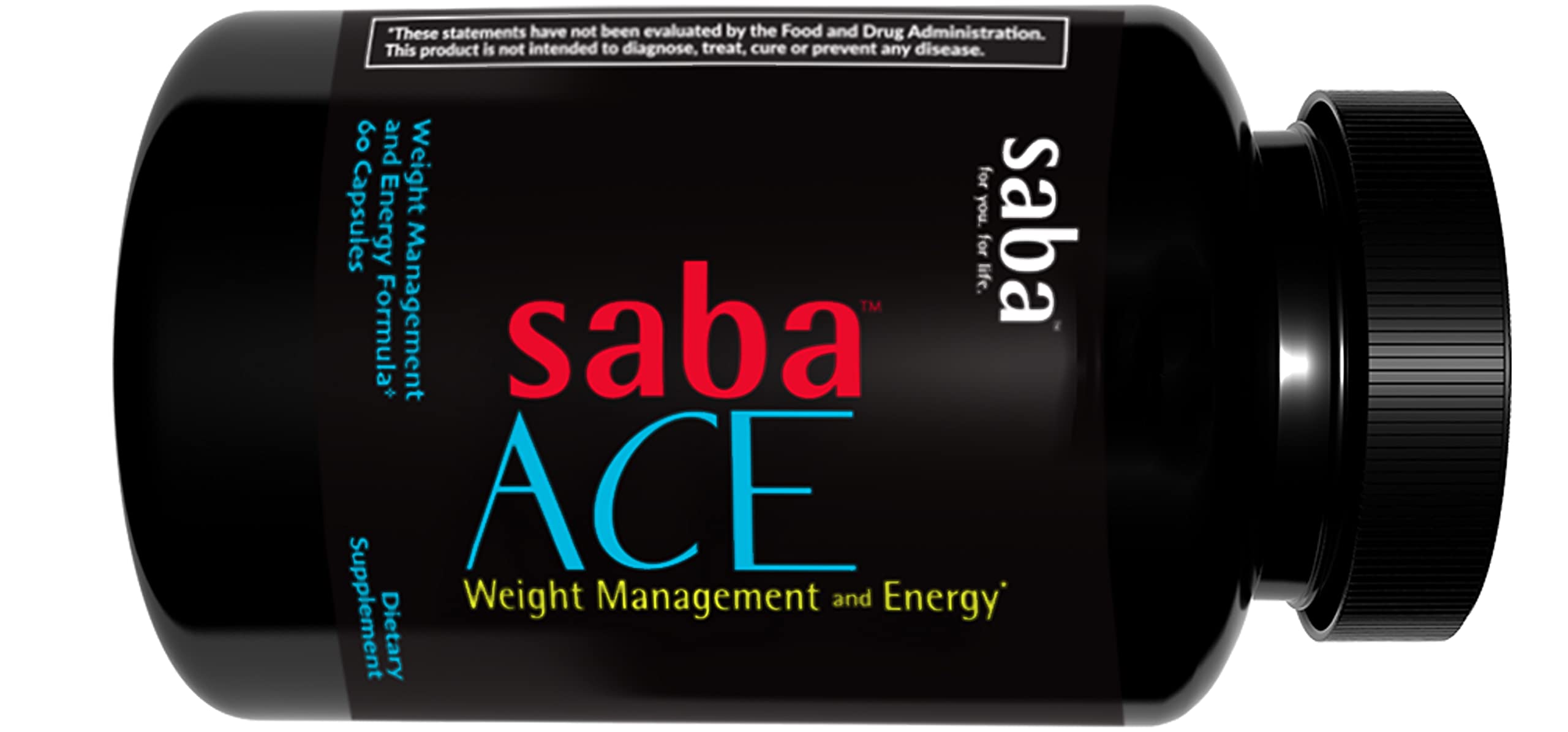 Saba ACE bottle ready for your daily ritual and routine