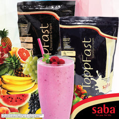 Saba ToppFast ingredients with herbs and vitamins for daily wellness