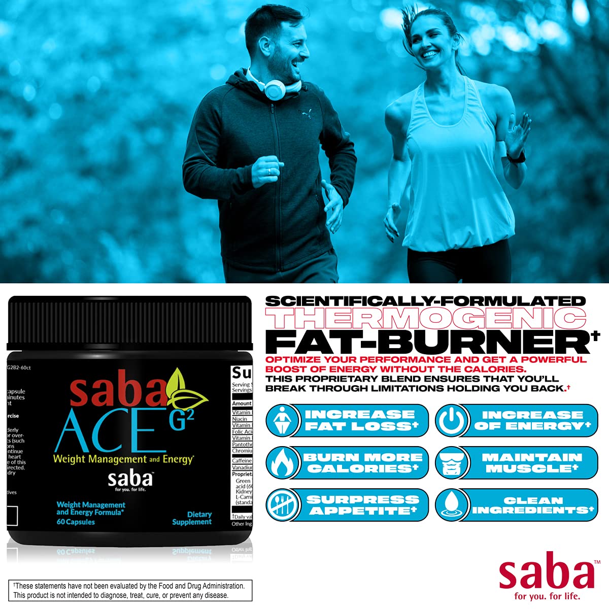 Saba ACE G2 Capsimax image highlights thermogenic potential for energy
