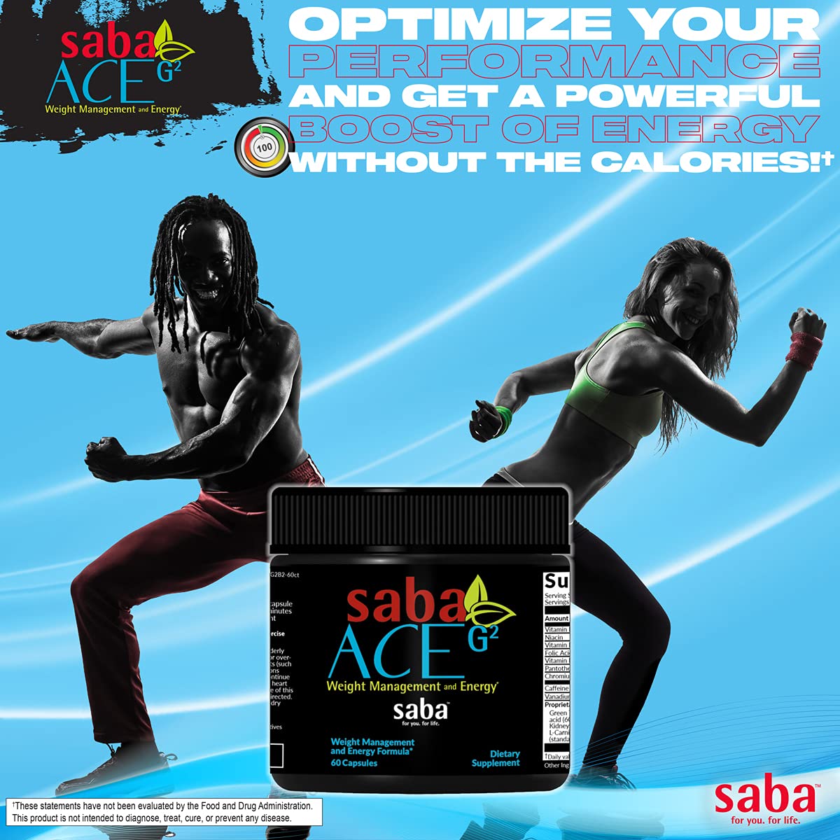 Saba ACE G2 green coffee bean visual underscores daytime metabolism support