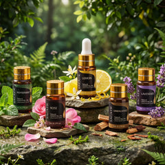 SACATR rose oil bottle for romantic fragrances and spa-inspired blends
