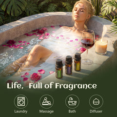 SACATR sandalwood essential oil bottle ideal for grounding rituals.