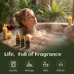 SACATR sandalwood oil in amber bottle with rich, grounding aroma
