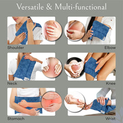 Sacksy Thyme heating pad for stomach provides gentle warmth for abdominal comfort.