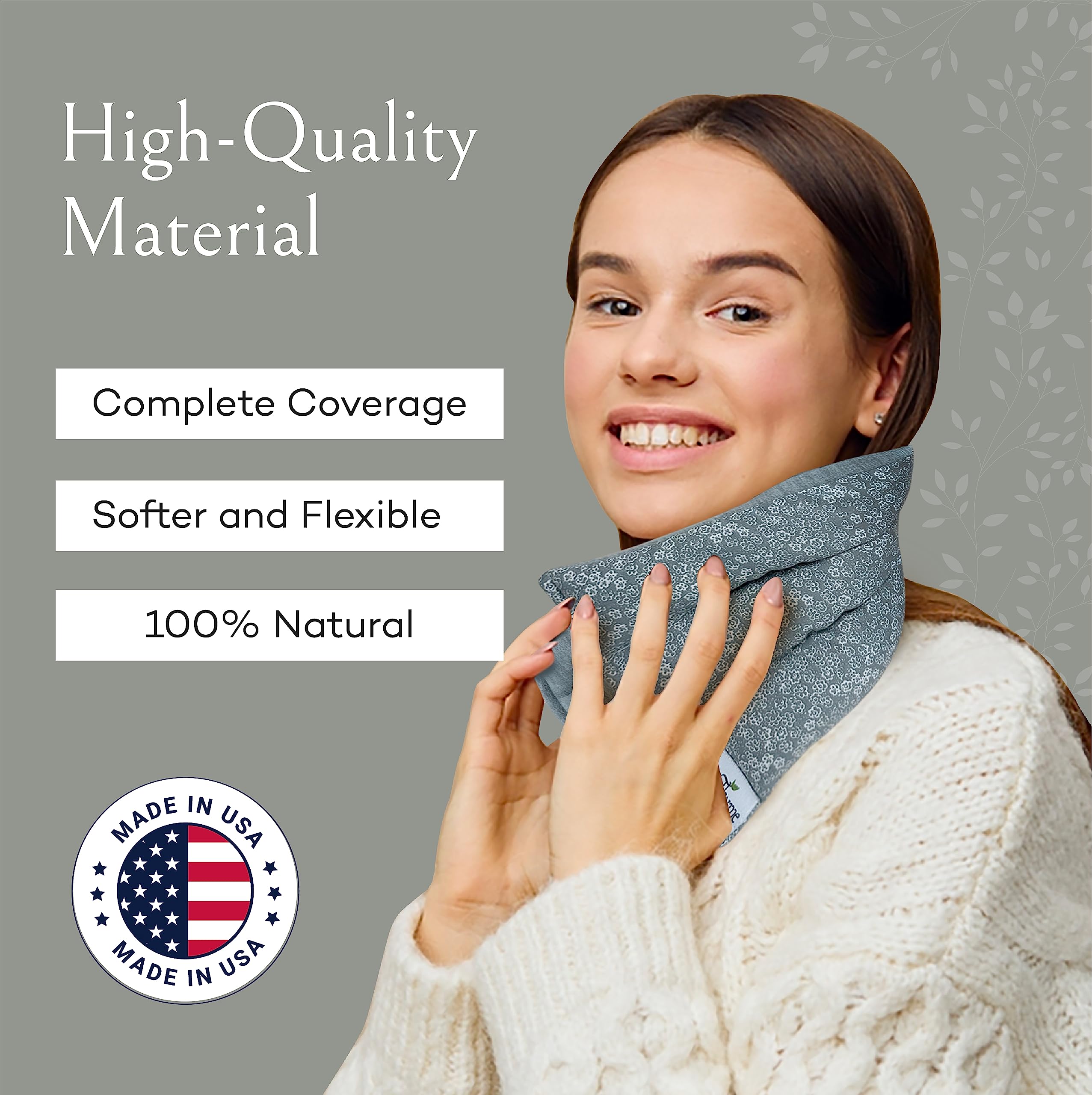 SacksyThyme stomach heating pad gentle warmth for easing cramps