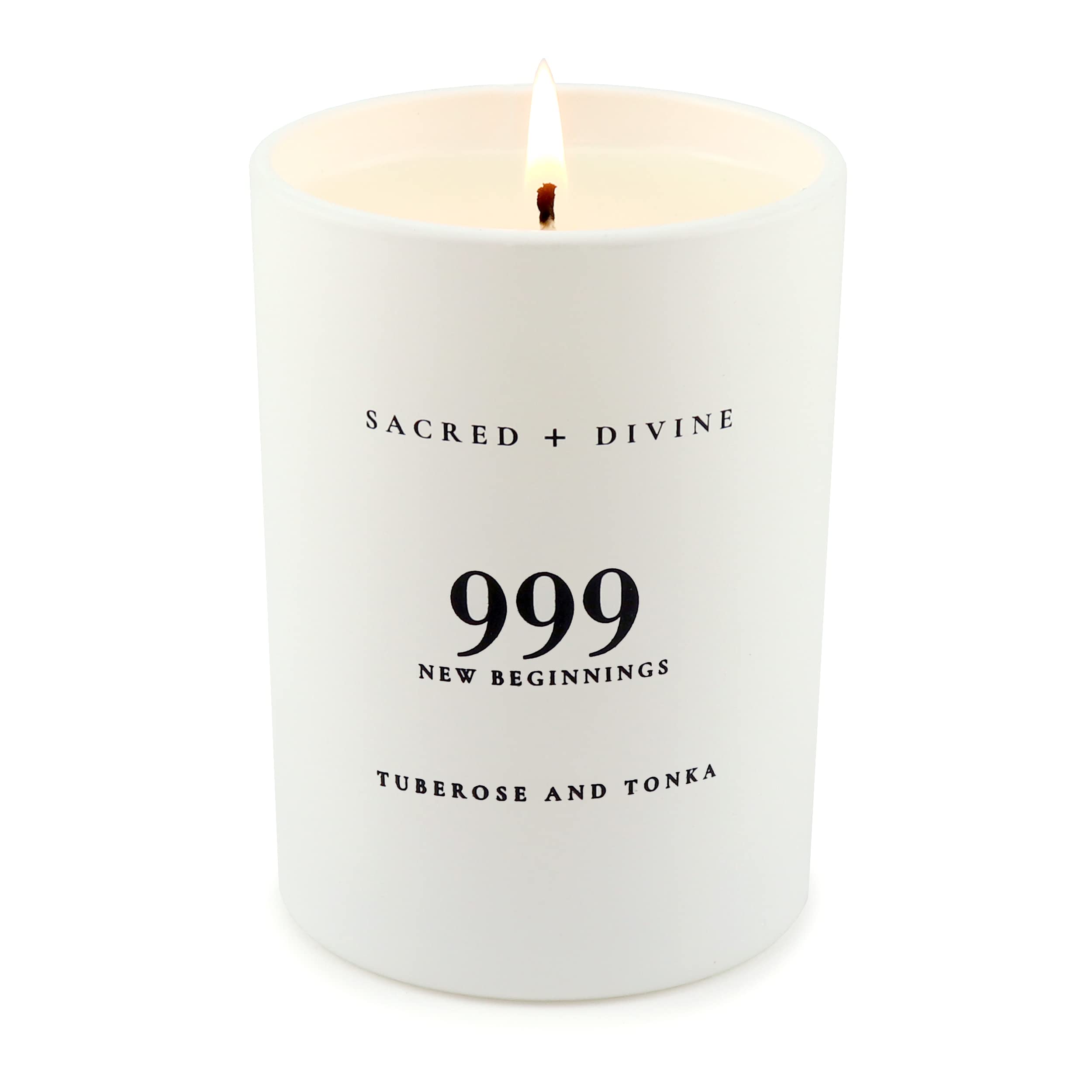 Sacred + Divine 999 tuberose-tonka aroma closeup aromatherapy mood lift