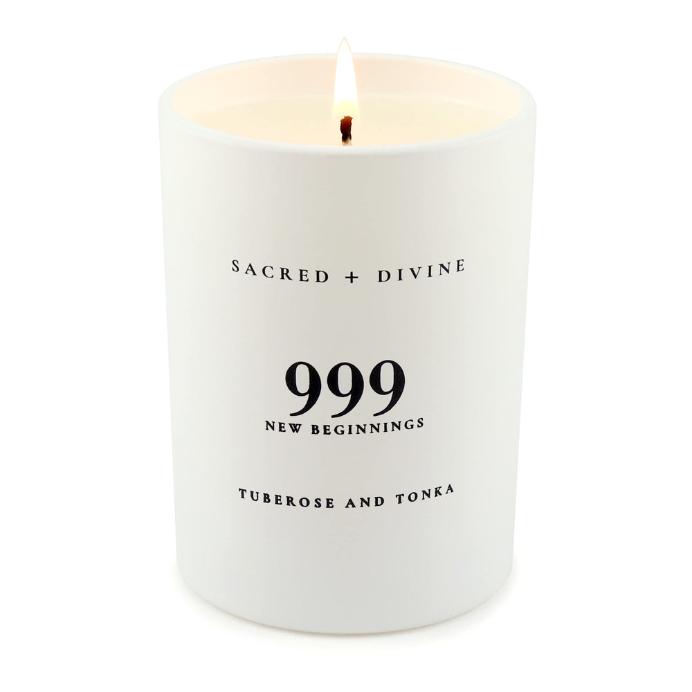 Sacred + Divine 999 tuberose-tonka aroma closeup aromatherapy mood lift