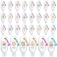Sacubee bulk 1 oz sanitizer keychain set for gifts or events.
