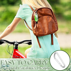 Sacubee hand sanitizer keychain clip keeps gel within reach