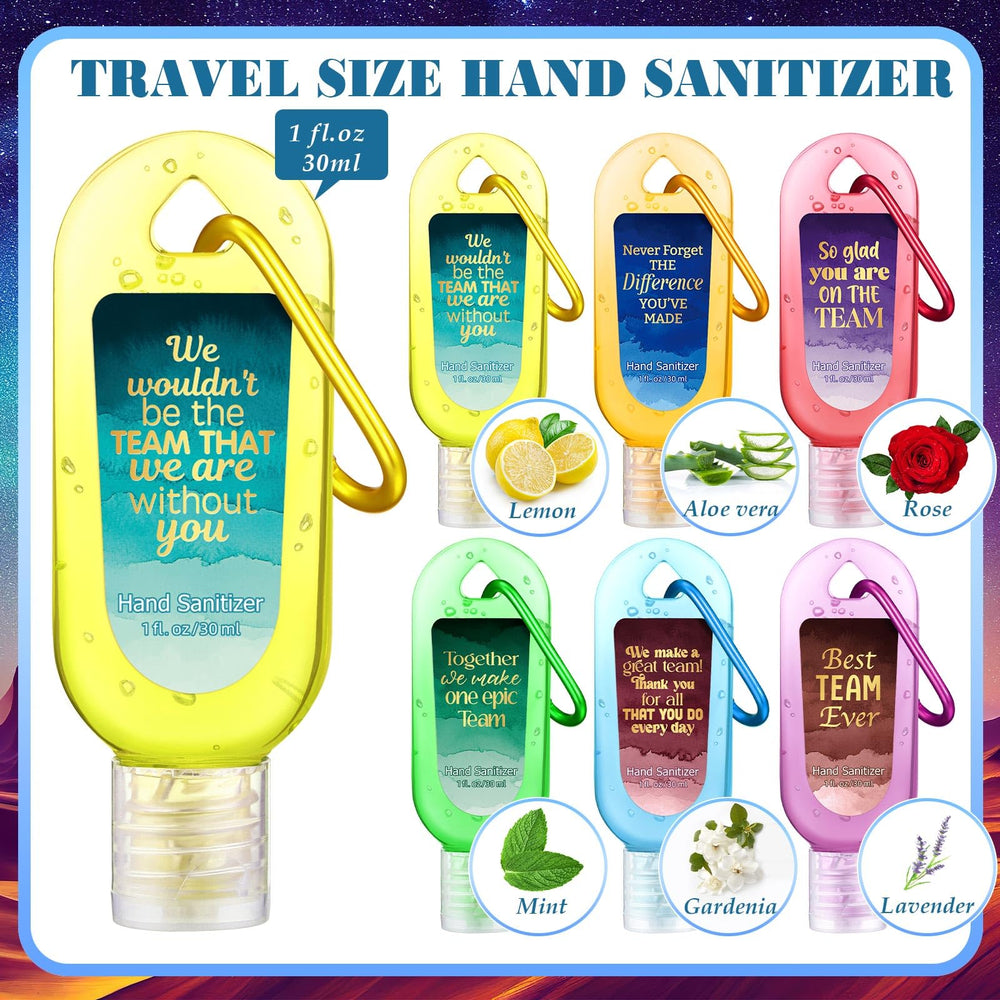 Sacubee lemon-scent sanitizer keychain ready for travel use.