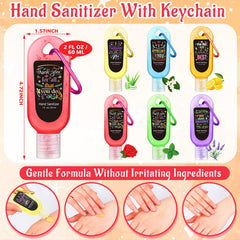 Sacubee 1oz pocket-size sanitizer keychain for easy on-the-go hygiene.
