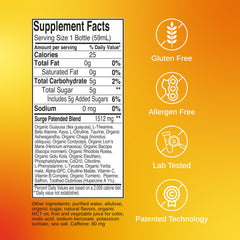 SAGA Surge morning routine image suggests an on-demand energy boost.