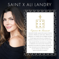 Scent notes of lilies and cashmere fill the room with comforting ambiance