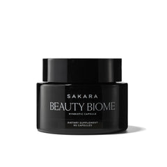 SAKARA Beauty Biome capsules for daily gut-skin support and radiant complexion.
