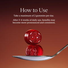 SAKARA Serene State gummies on wood background evoke daily rituals for calm focus.