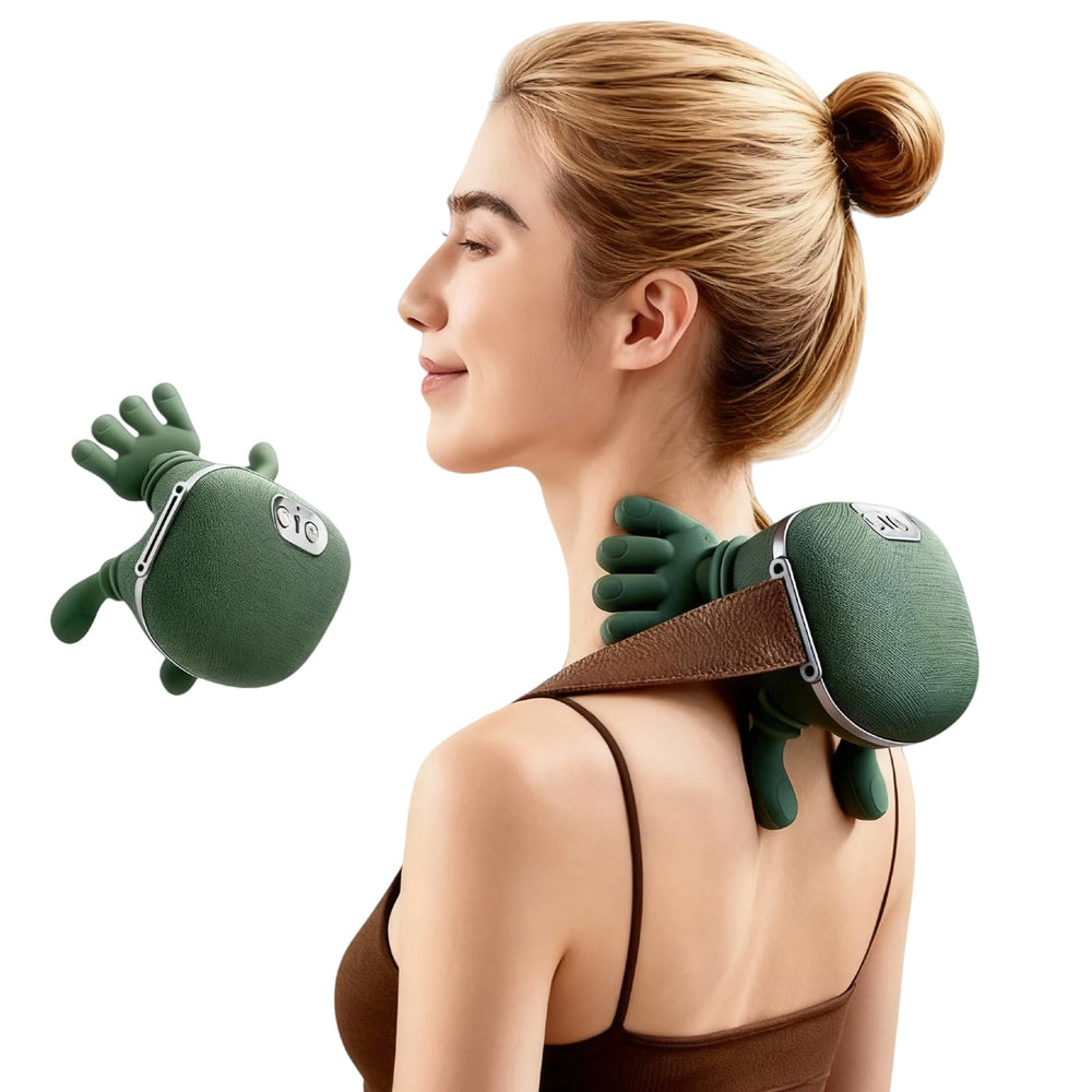 SALAN 4D neck-shoulder massager with kneading nodes for deep relaxation.