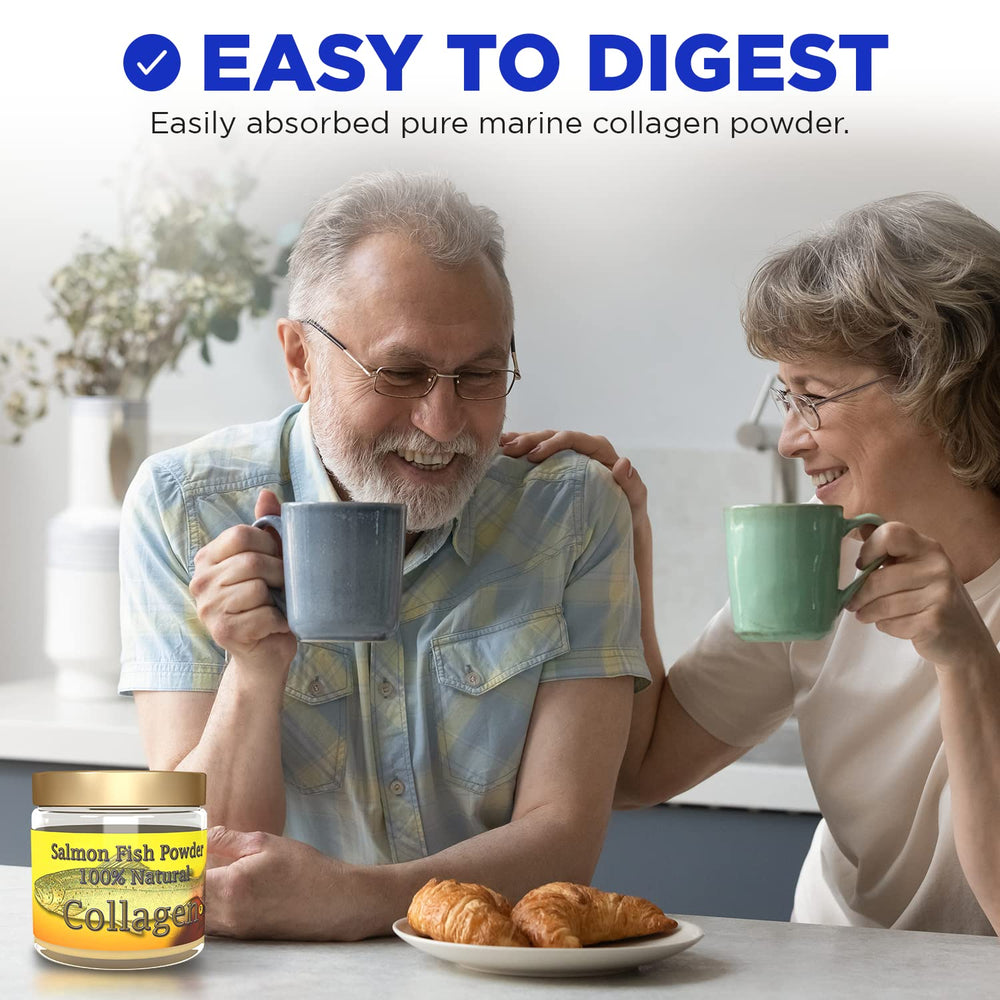 Salcoll Collagen being poured into a smoothie for easy blending