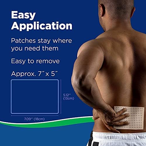 Salonpas patch front view highlights large size for broad areas