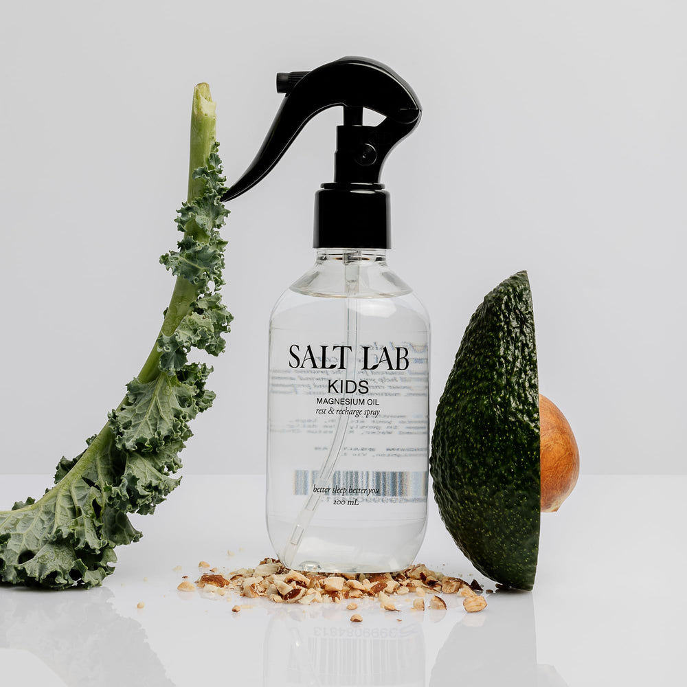Salt Lab Magnesium Oil Spray easy to apply with a gentle feel for sensitive skin
