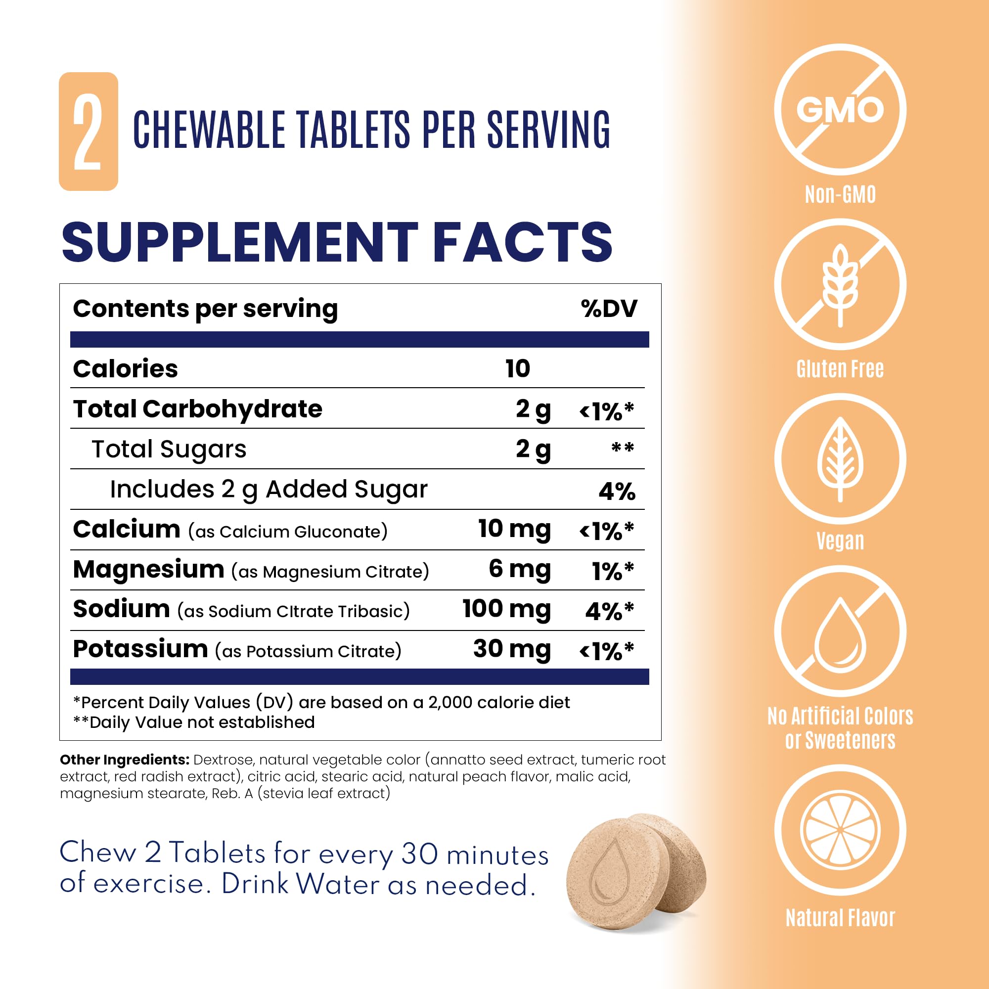 SaltStick Electrolyte FastChews on a run provides portable hydration support.
