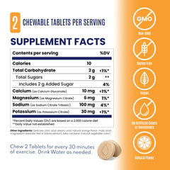 SaltStick FastChews vegan, non-GMO label supports clean fueling.