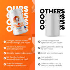 SaltWrap Collagen Synthesis athlete preparing a daily joint-support shake.