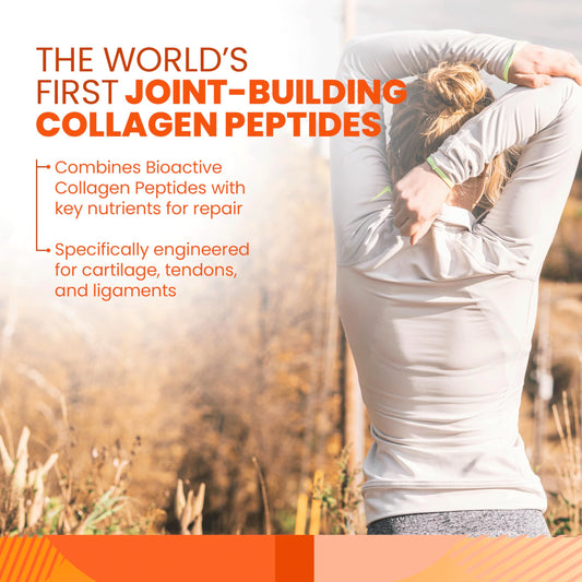 SaltWrap Collagen Synthesis bottle label closeup with Fortigel and Tendoforte.