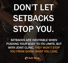SaltWrap Joint Clinic packaging ready for a simple wellness routine