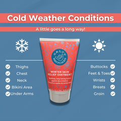 Salty Britches 3-pack packaging front display for running essentials