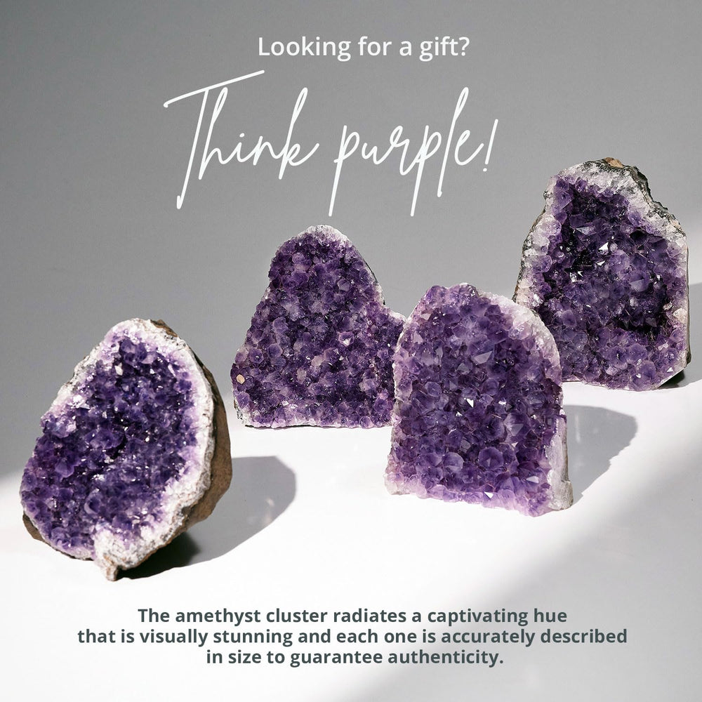 SAMSARI amethyst geode unique formation from Uruguay for collectors.