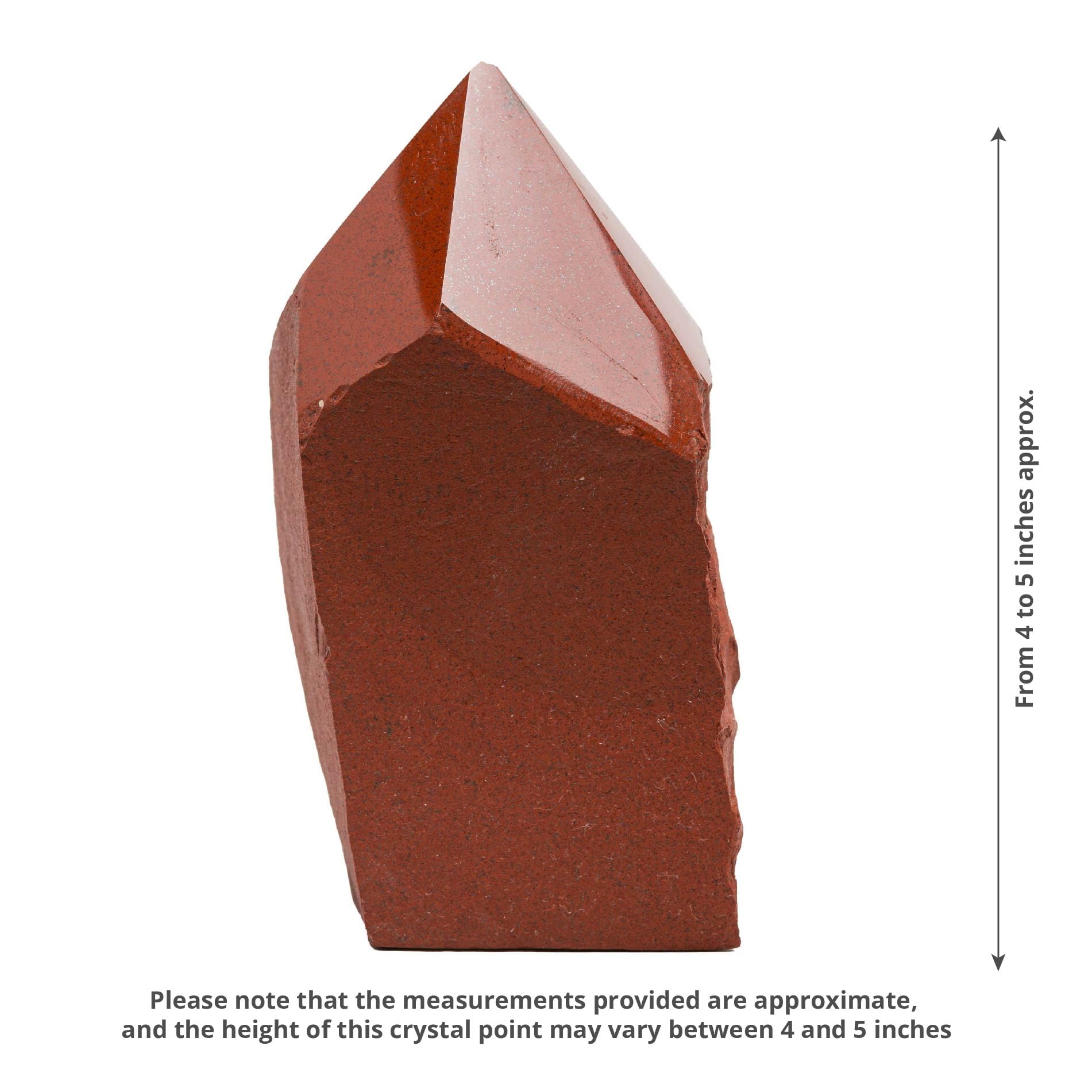 SAMSARI Red Jasper points held in hand support grounding during practice