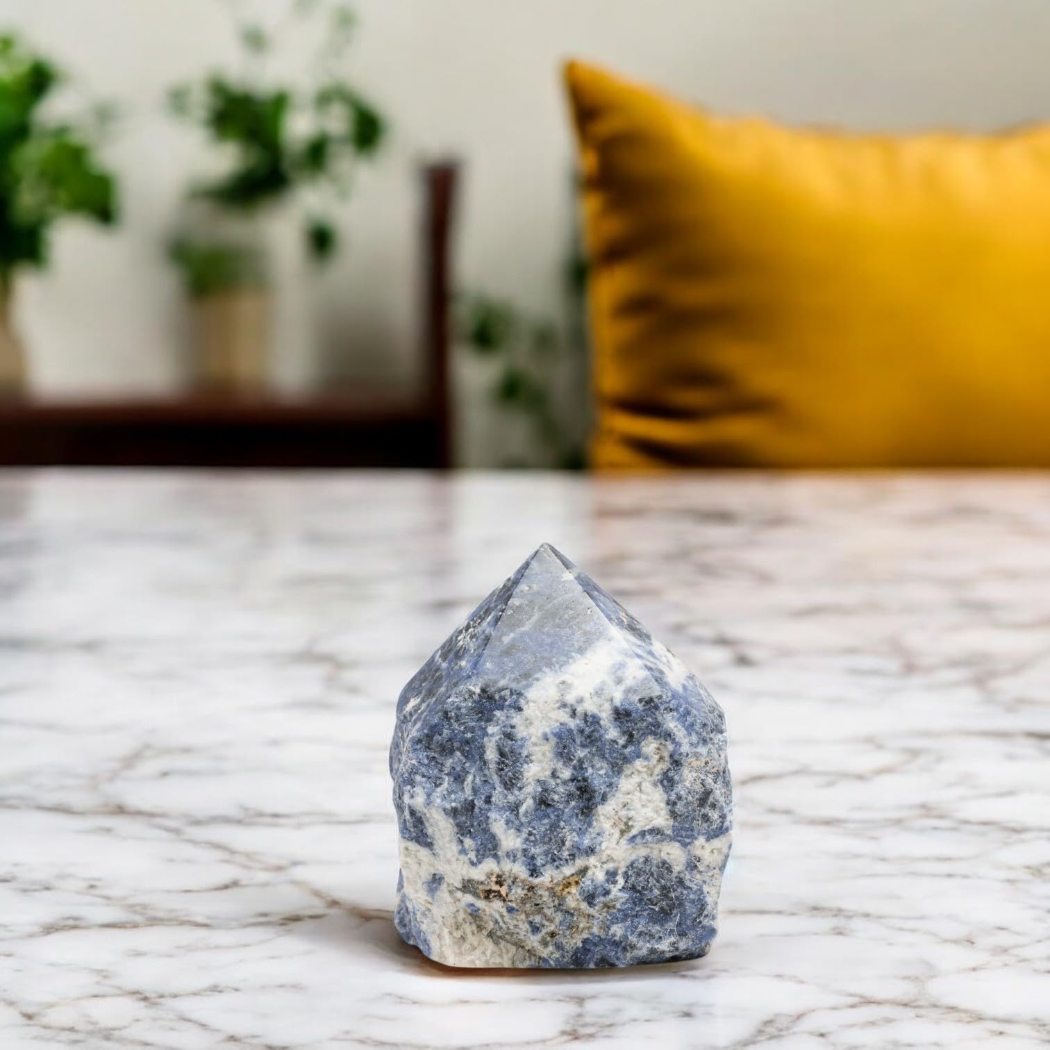 SAMSARI sodalite gift idea for meditation and holistic wellness enthusiasts.