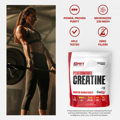 SAN Performance Creatine powder dissolving quickly in liquid