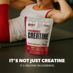 SAN Performance Creatine workout stack setup for training