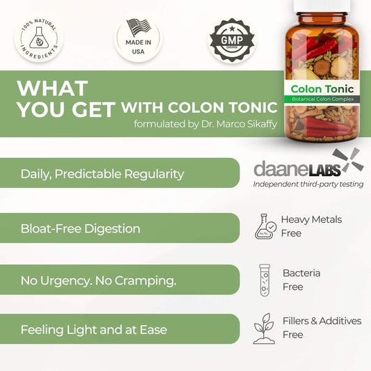 Close-up of Sana Herbal Sciences capsules showing herbal blend