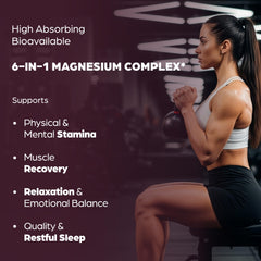 SANDHUHERBALS Complete Magnesium label NSF certification for purity