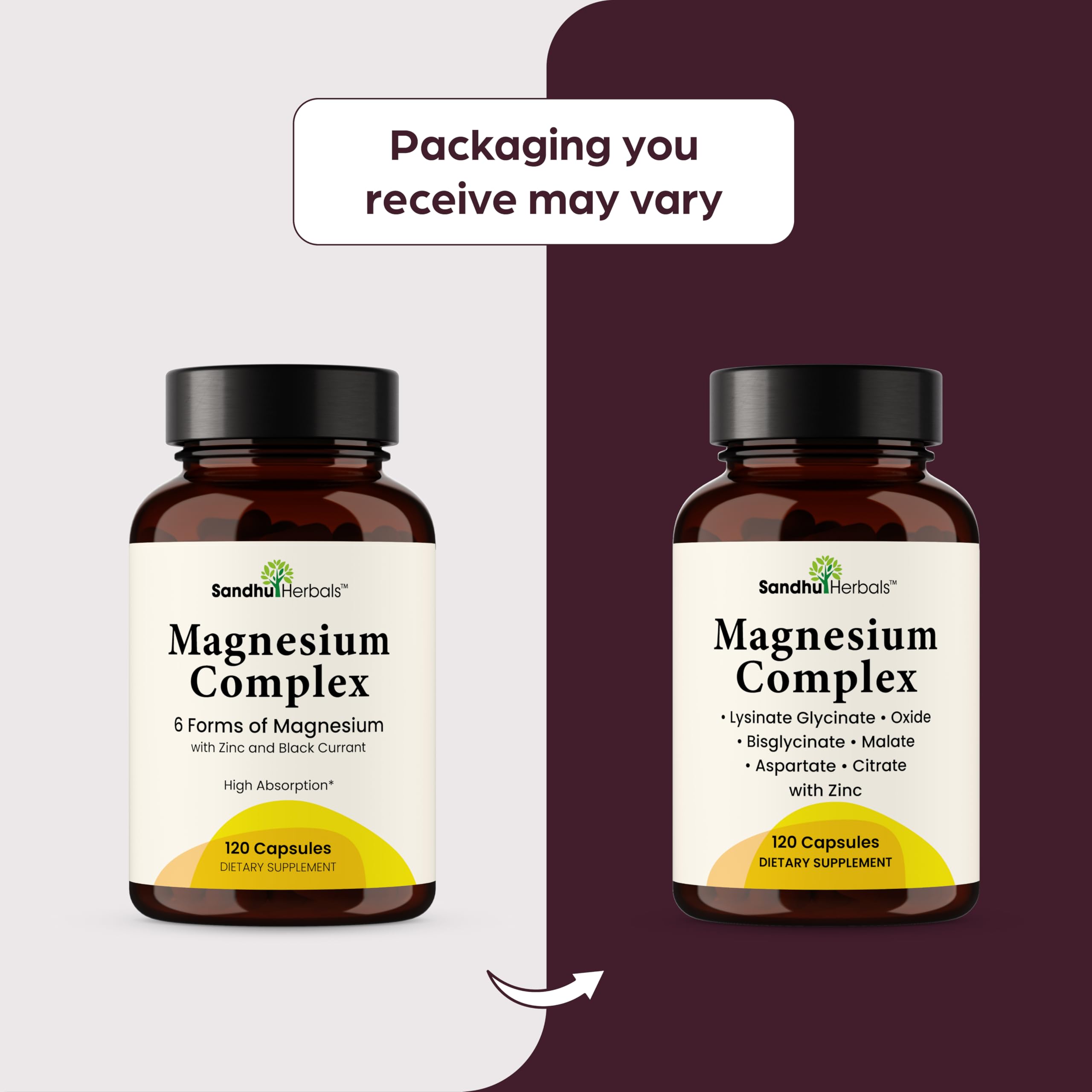 SANDHUHERBALS Complete Magnesium value pack promoting savings and consistency