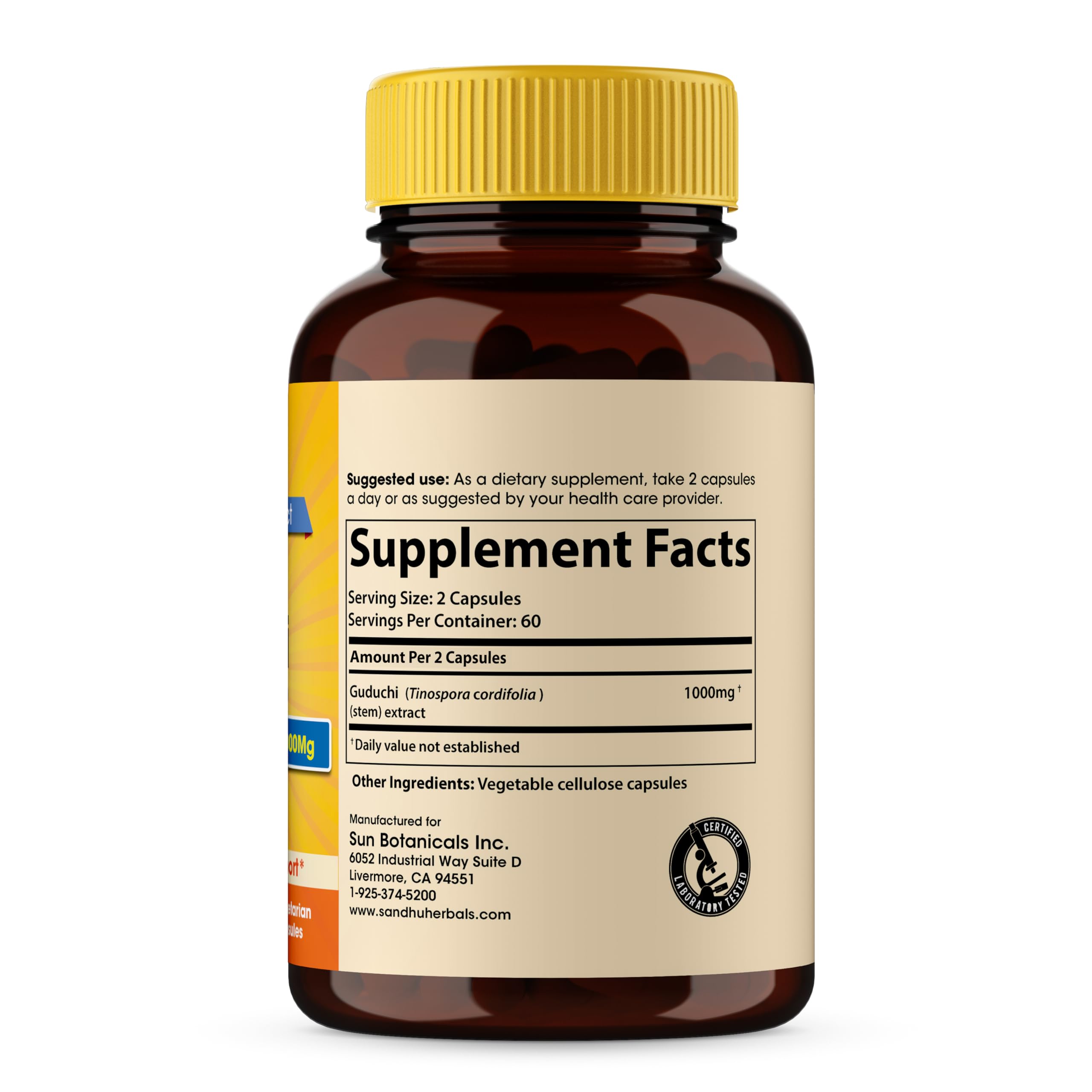 SANDHUHERBALS Giloy capsules bottle ready for routine wellness.