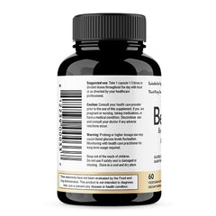 Sandhu's Berberine HCL capsules close-up showing easy-to-swallow soft capsules.