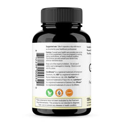Sandhu's Gut Health delayed-release capsules for colon delivery.