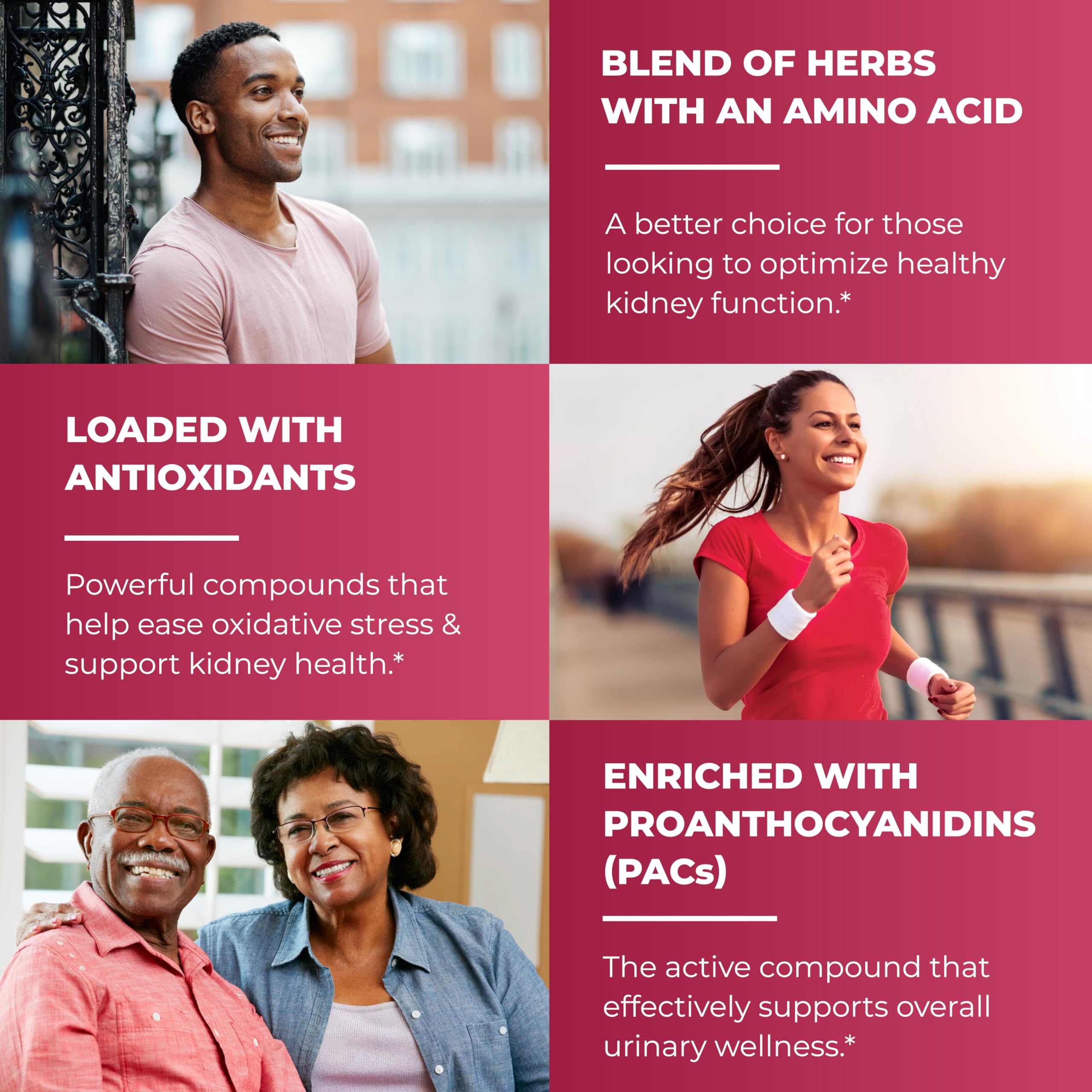 Sandhu's Kidney Cleanse with cranberry extract supports urinary health naturally.