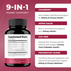 Sandhu's Kidney Cleanse vegetarian capsules for convenient use.
