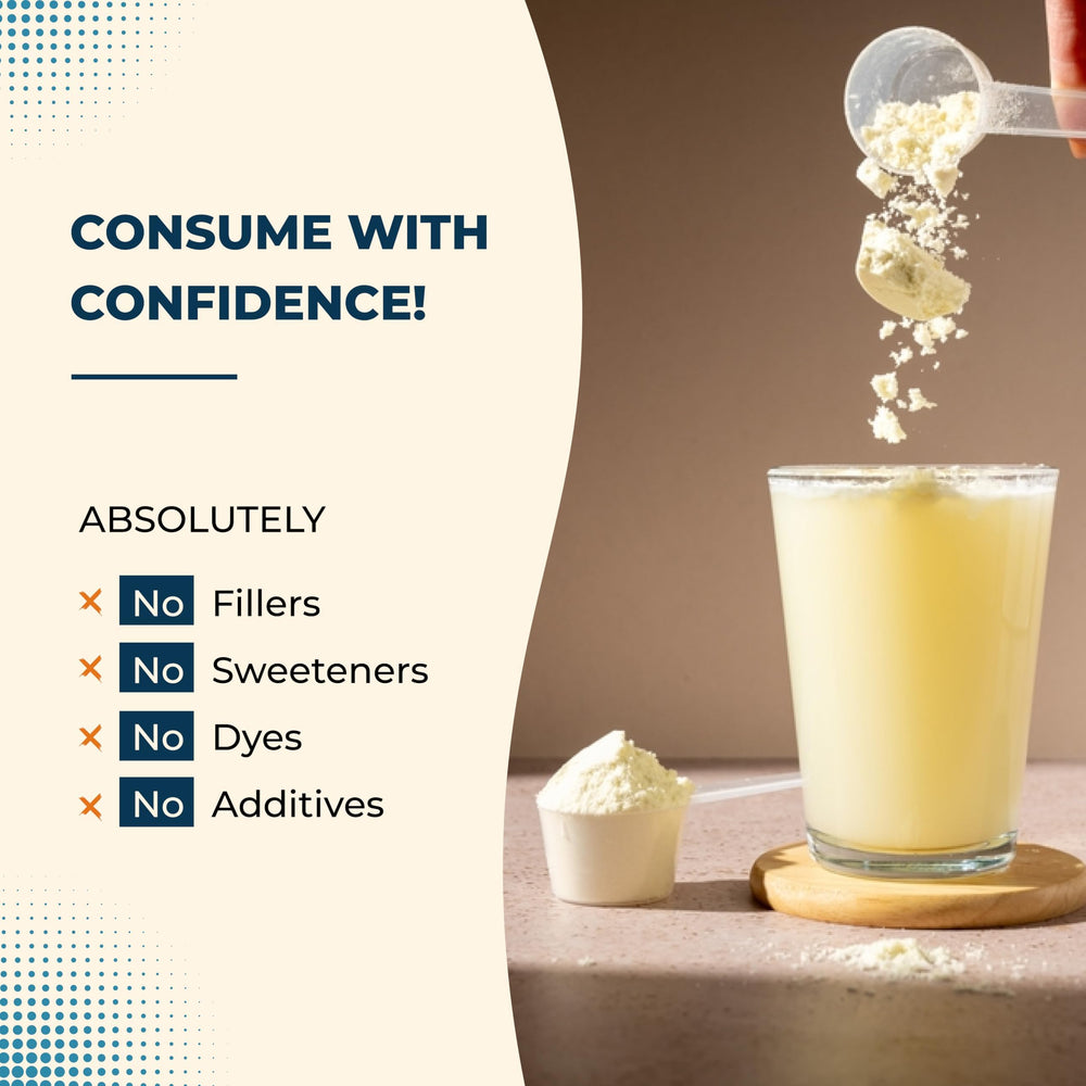 Close-up of Sandhu's multi-enzyme complex on the tub supports digestion