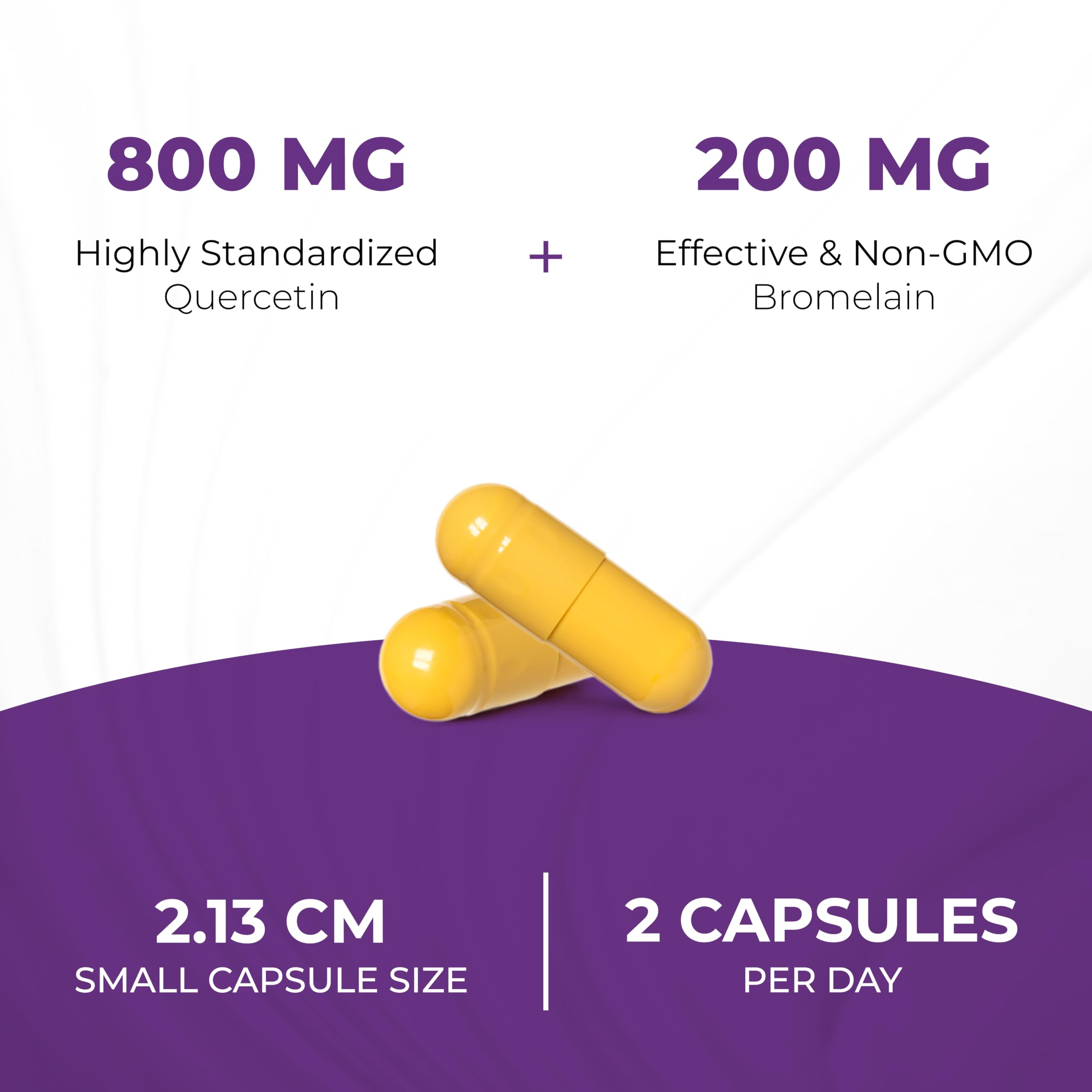 Sandhu's Quercetin with Bromelain balance immune support for everyday wellness.